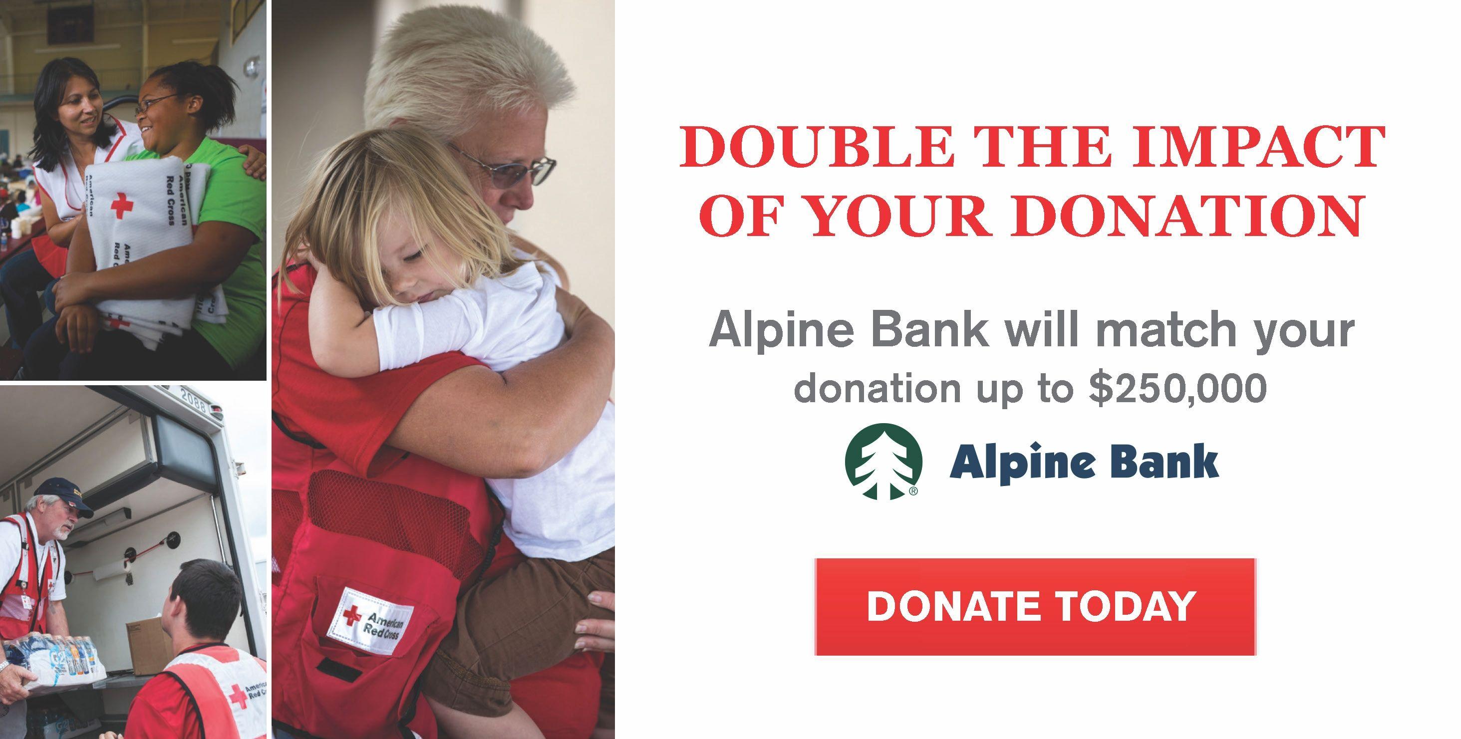 American Red Cross Colorado Logo - Alpine Bank Supports Red Cross Response to Colorado Wildfires With