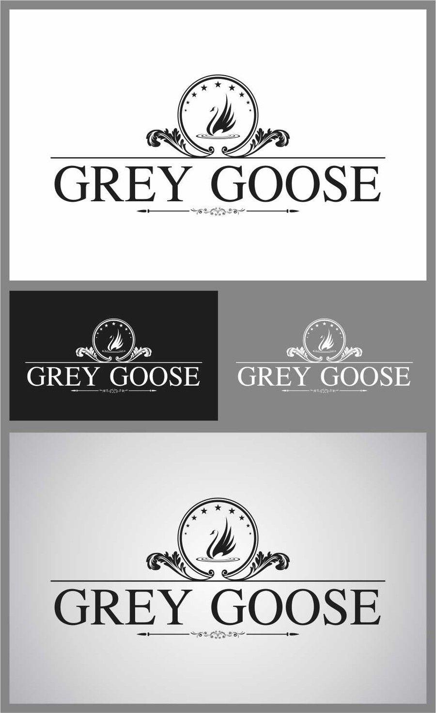 Grey Goose Logo Grey Goose Tattoo Stock Illustration 1744031651