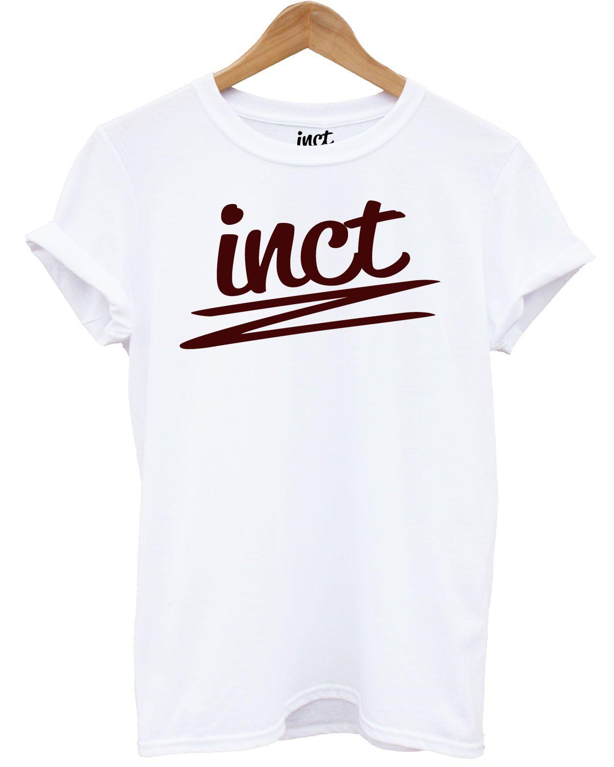 Maroon and White Logo - Inct Maroon Logo T Shirt