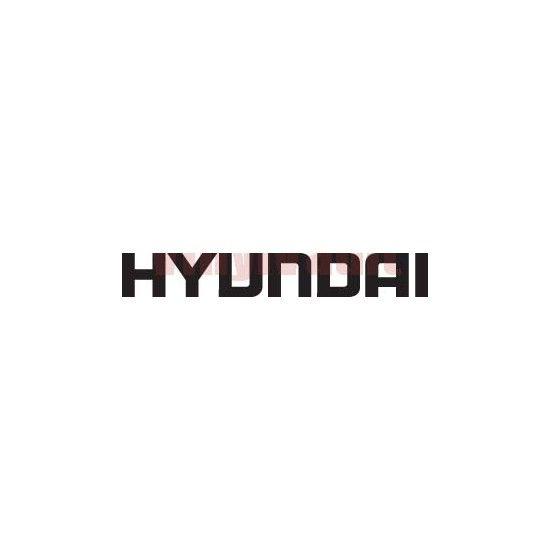 Hyundai Logo - HYUNDAI Logo Vinyl Car Decal - Vinyl Vault