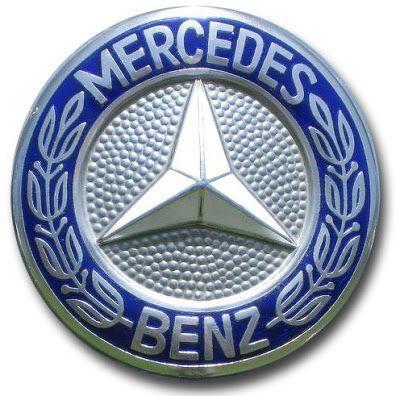 Blue Mercedes Logo - Mercedes Logo via 1926. Mercedes Benz Logo. Mercedes benz