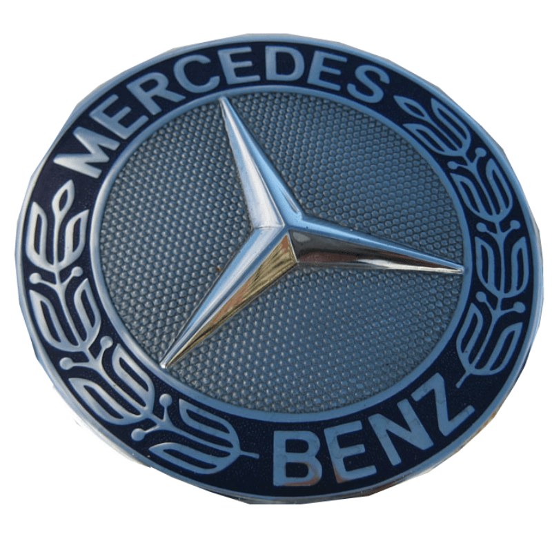 Blue Mercedes Logo - Mercedes Benz Blue Logo Steering Wheel Emblem Badge Decals AMG 52mm