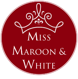 Maroon and White Logo - Morehouse College. Miss Maroon & White Court