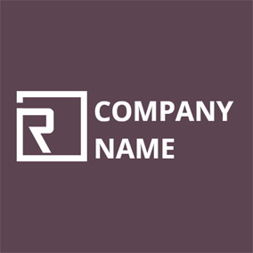 Maroon and White Logo - Free R Logo Designs | DesignEvo Logo Maker