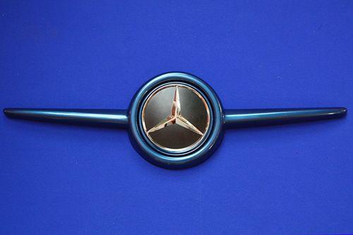 Blue Mercedes Logo - Front Grille Smart Fortwo 453 Midnight Blue with Mercedes Emblem ...