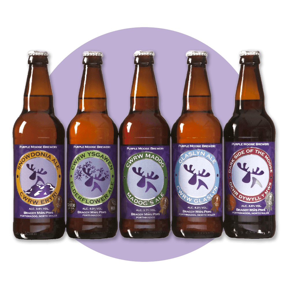 Purple Moose Logo - Purple Moose Brewery Ltd | Bragdy Mws Piws - Purple Moose Brewery