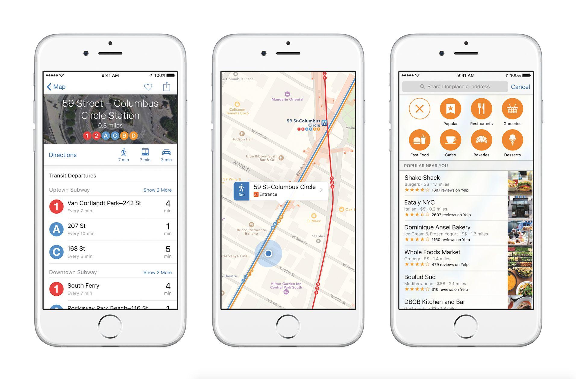 Apple Maps App Logo - Hands-on with Maps in iOS 9: Introducing public transit and more ...