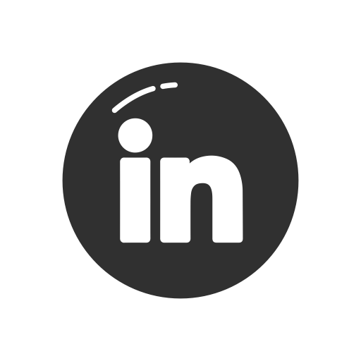 LinkedIn Circle Logo - Label icon, mark icon, linkedin icon, linkedin logo icon, linkedin ...