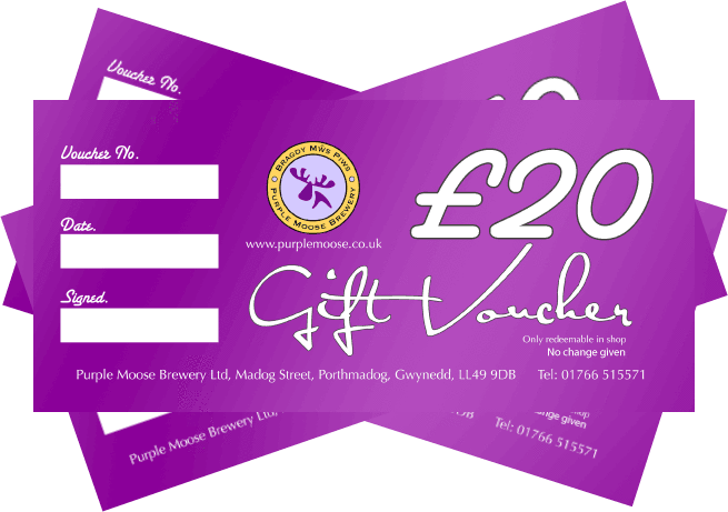 Purple Moose Logo - Vouchers | Purple Moose Brewery Ltd