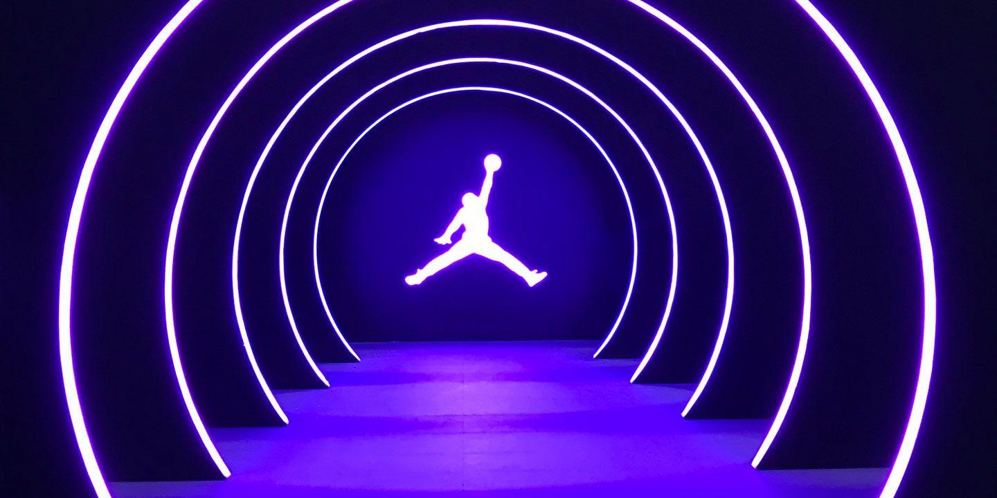 Neon Jordan Logo - Jordan Space Jam – Rosie Lee