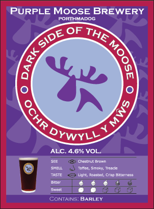 Purple Moose Logo - Pump Clips | Purple Moose Brewery Ltd