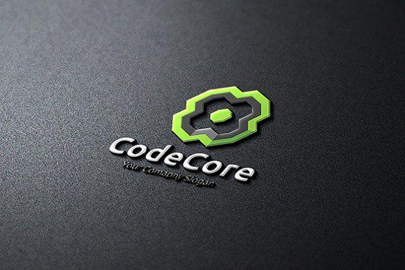 Core Logo - Code Core Logo Templates Creative Market