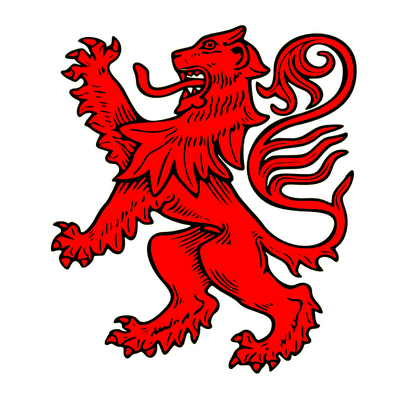 Red Lion Water Logo - The Red Lion