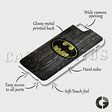 Samsung Camera Logo - Batman Wood Logo Gotham City Hard Clip Phone Case Cover for Samsung ...