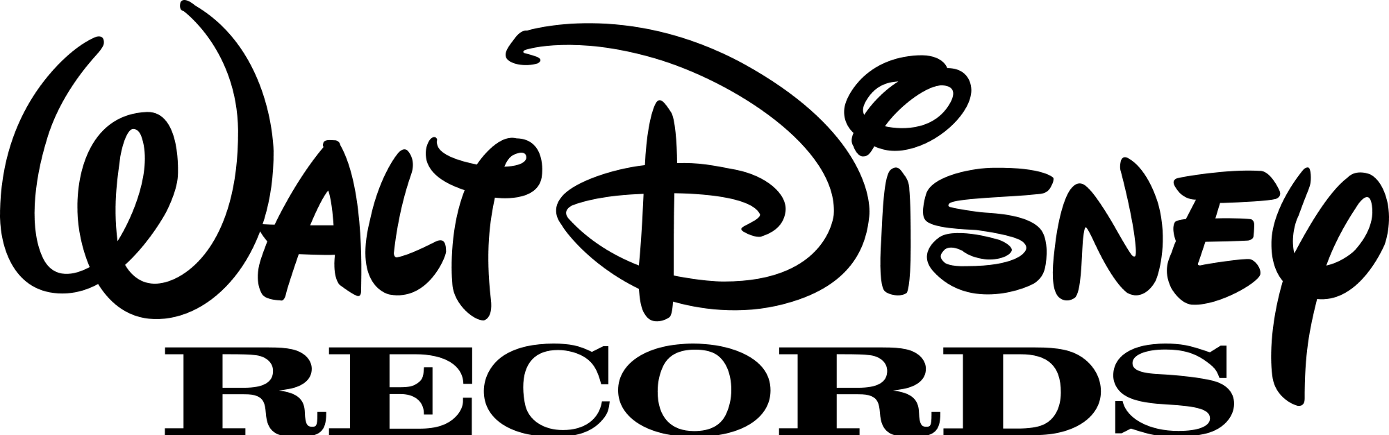 Walt Disney Records Blue Logo - Disney's Bear In The Big Blue House Credits
