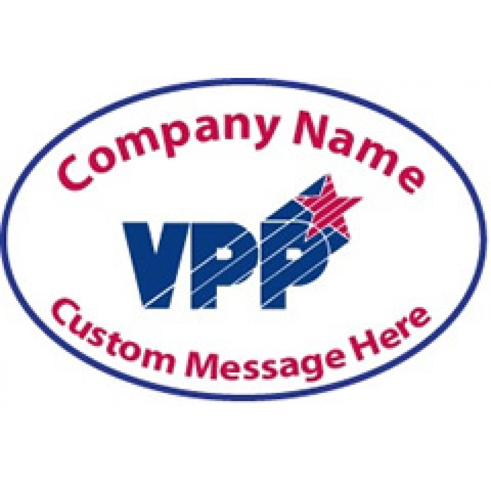 Star in Oval Logo - VPP Star Worksite Oval Patch