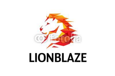 Red Lion Water Logo - Red Lion Head Logo Design Illustration. Buy Photo. AP Image