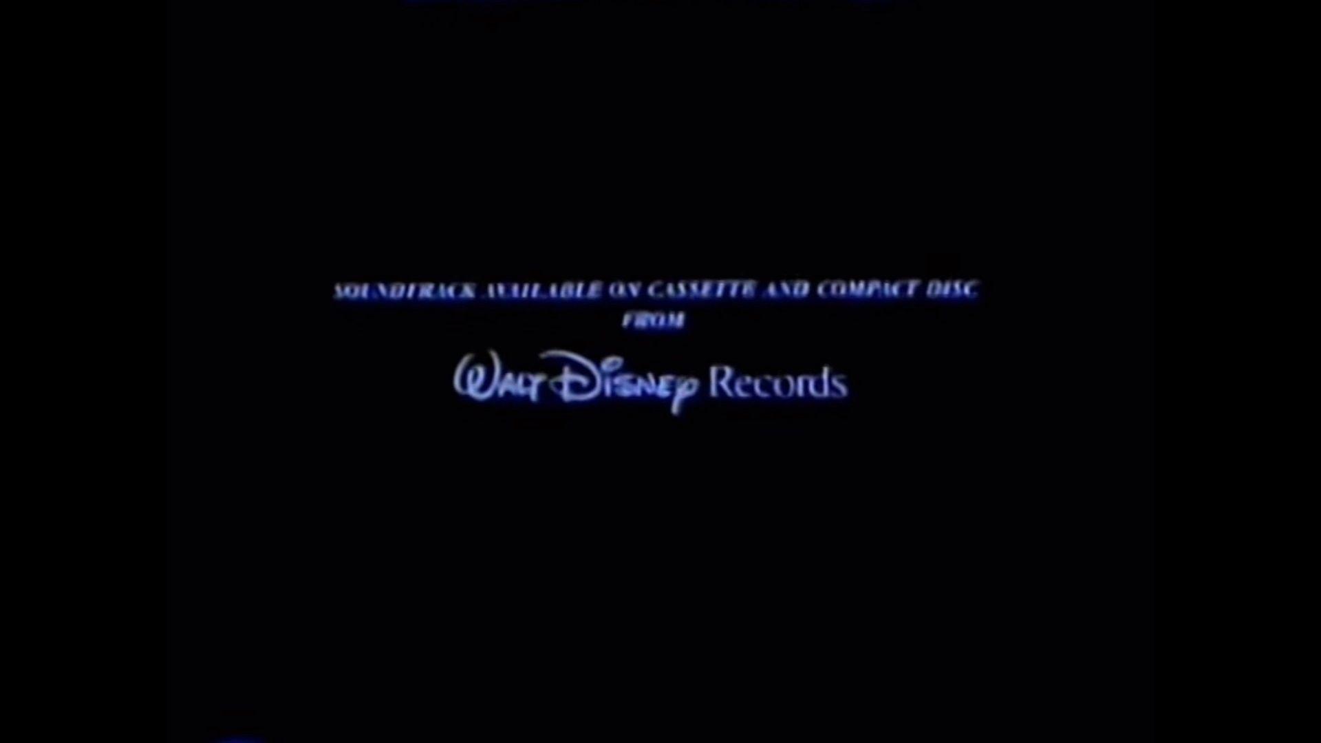 Walt Disney Records Blue Logo - WALT DISNEY RECORDS THE LITTLE MERMAID. Logo