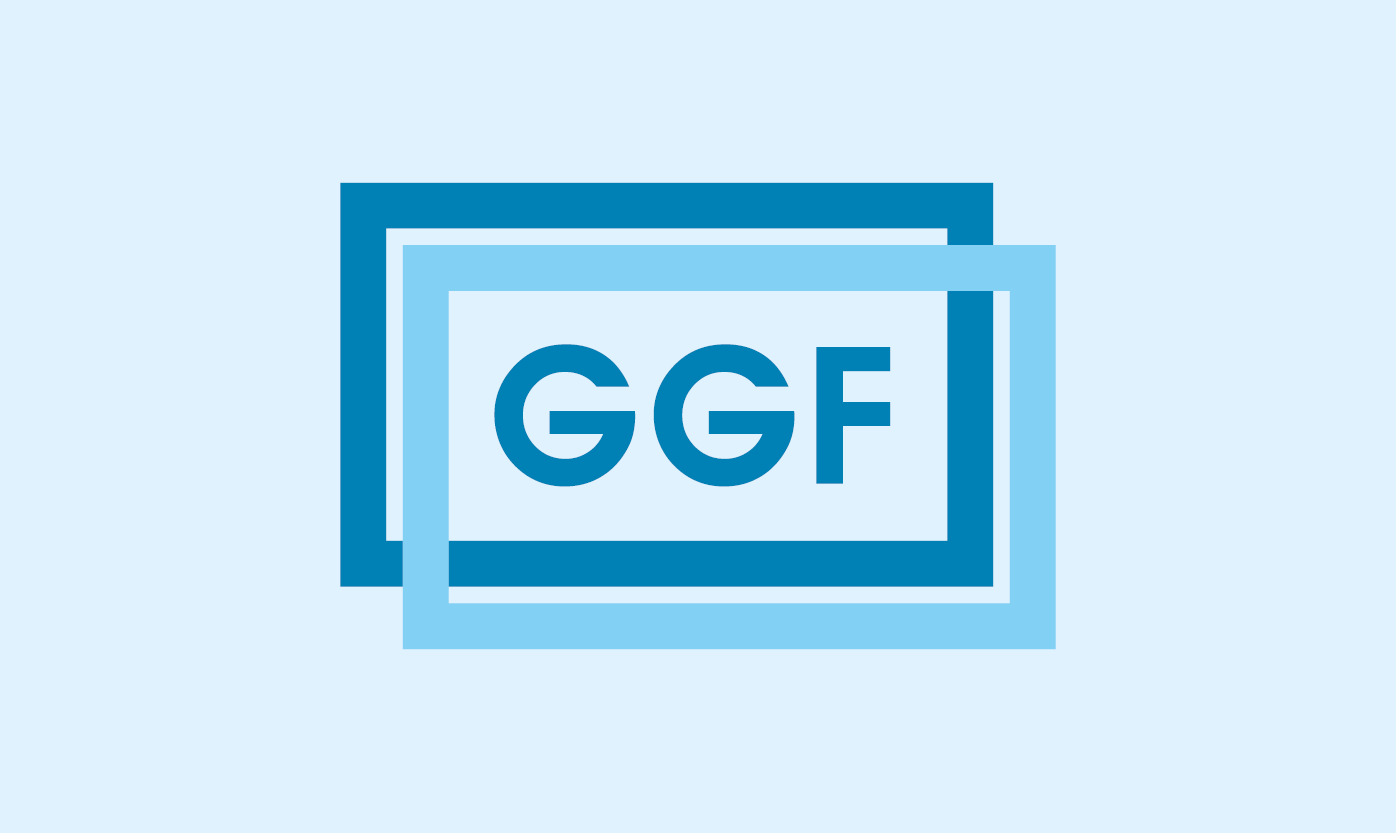 Light Blue Logo - ggf squared light blue and Glazing Federation