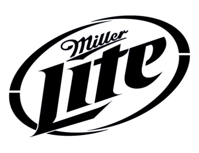 Miller Lite Logo - Miller Lite Custom Stencil – My Custom Stencils