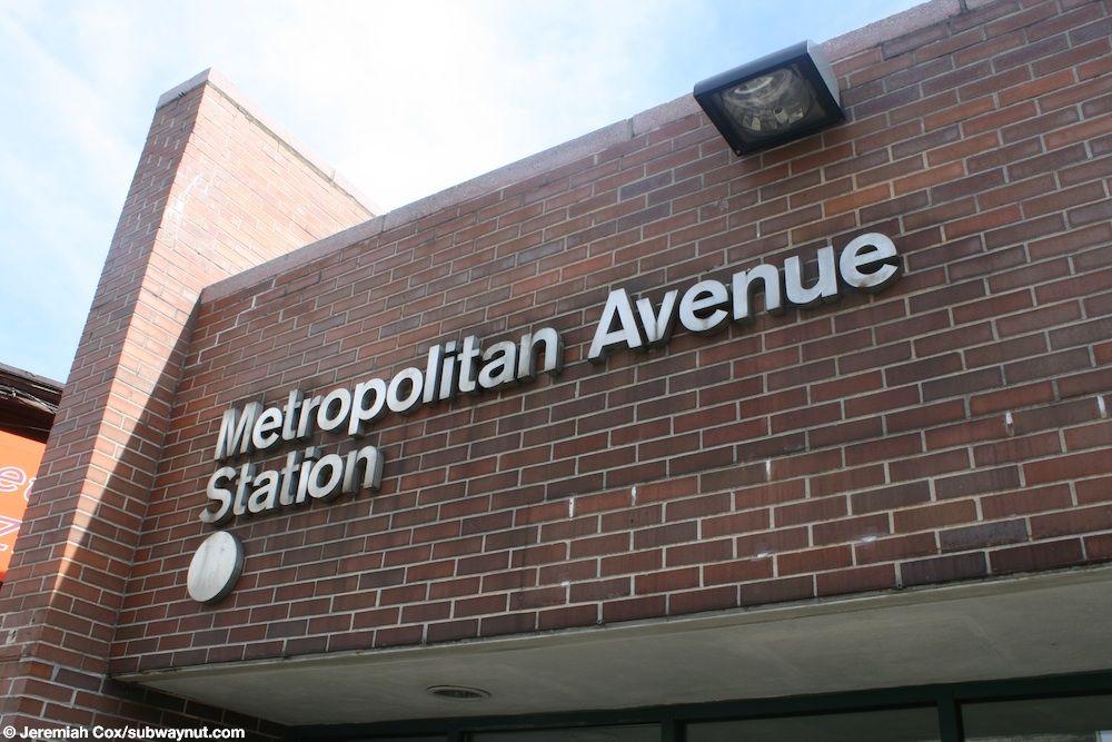 M Train MTA Logo - Middle Village-Metropolitan Avenue (M) - The SubwayNut