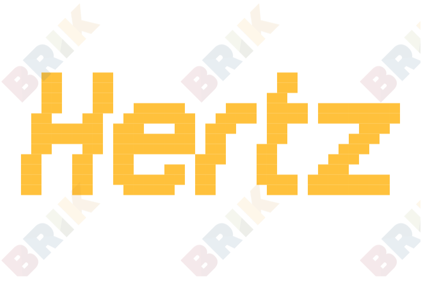 Hertz Corporation Logo - Pixel Hertz Global Holdings Logo – BRIK