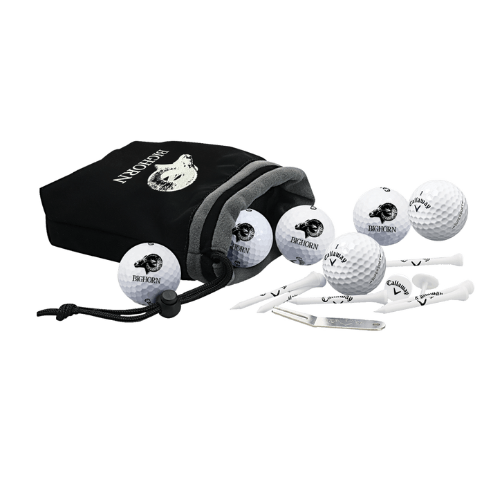 Callaway Logo - Custom Logo Gift. Callaway 6 Ball Logo Valuables Pouch