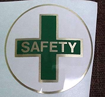 Green Cross for Safety Logo - Amazon.com : Safety Green Cross Mylar Insert Trophy Parts 2 ...