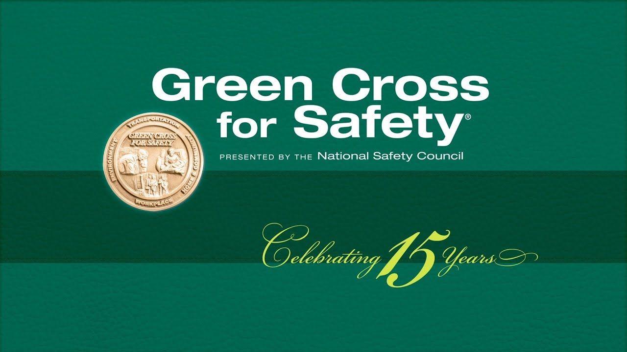 Green Cross for Safety Logo - NSC Green Cross for Safety Medal-Apply Now - YouTube