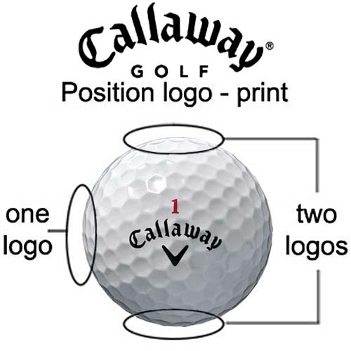 Callaway Logo - Callaway Chrome Soft X Logo Golf Balls (12 Doz) Shipping