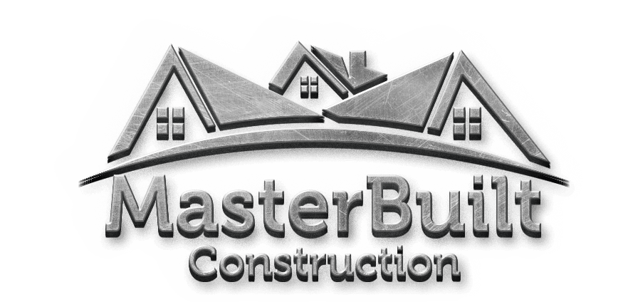 Black and White Construction Logo - About Roofing Repair Contractor Company | MasterBuilt Construction