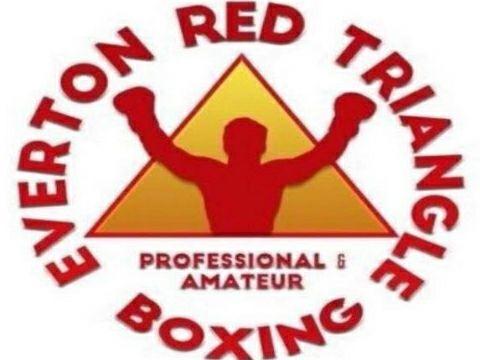 Red Red Triangle Logo - Everton Red Triangle Boxing Club