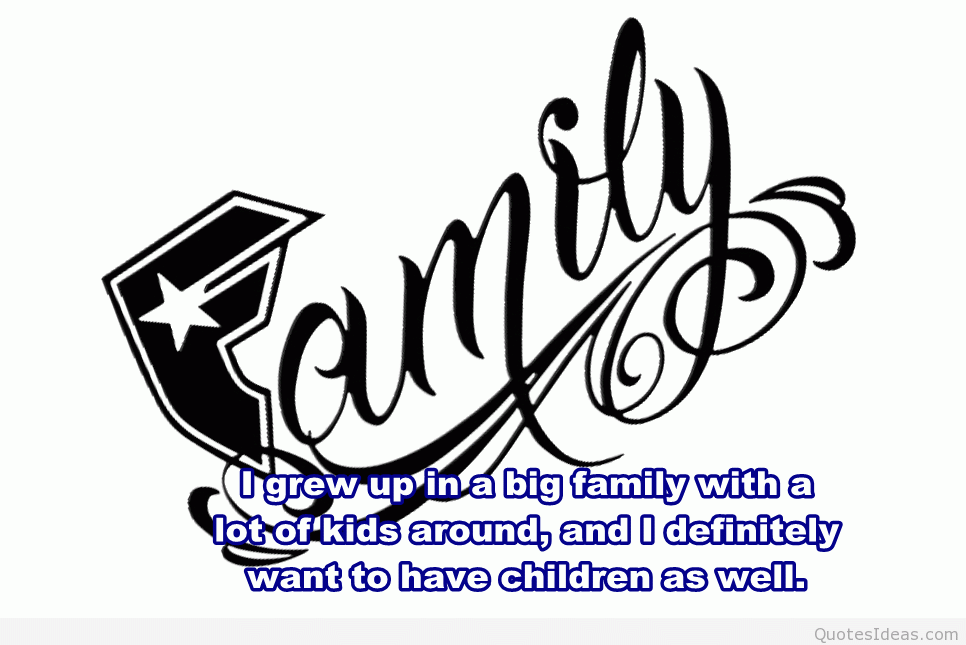 Family Logo - Famous family logo with quote