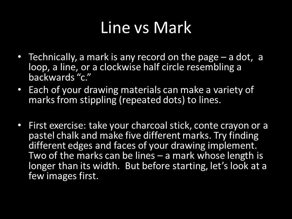 C Backwards C Logo - Line vs Mark Technically, a mark is any record on the page