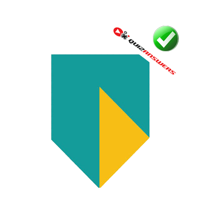 Yellow and Green Pentagon Logo - Teal And Yellow Logo Vector Online 2019