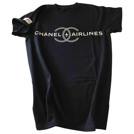 Leopard Coco Chanel Logo - CHANEL Men T-shirts - Vestiaire Collective