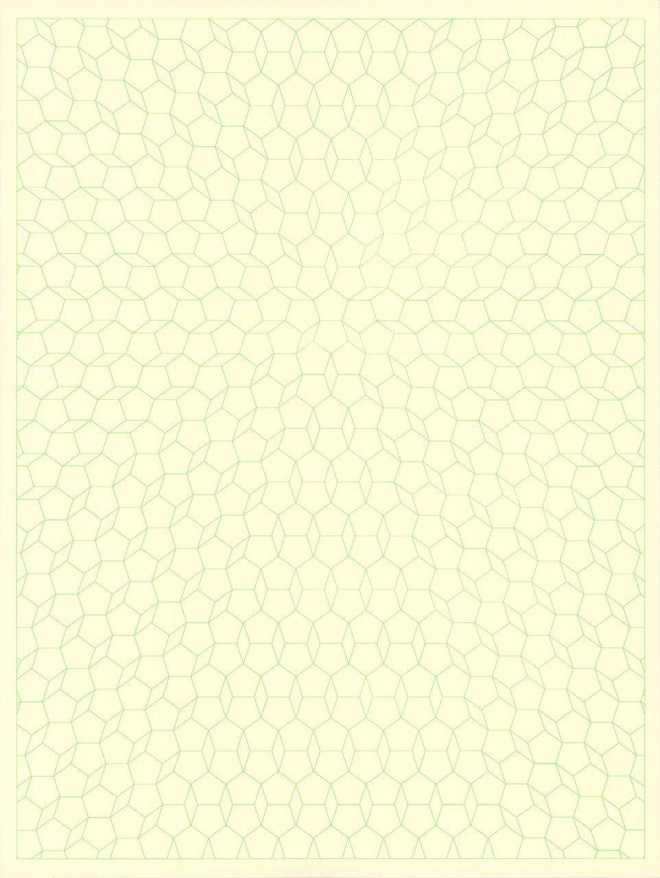 Yellow and Green Pentagon Logo - Green Pentagon Graph Paper – Kayrock Screenprinting
