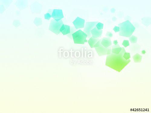 Yellow and Green Pentagon Logo - Cyan Green Pentagon, Yellow White Stripe Background Oraigo W Stock