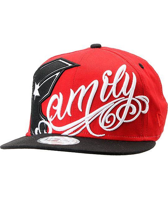 Famous Family Logo - Famous Stars & Straps Always Family Red New Era Snapback Hat | Zumiez