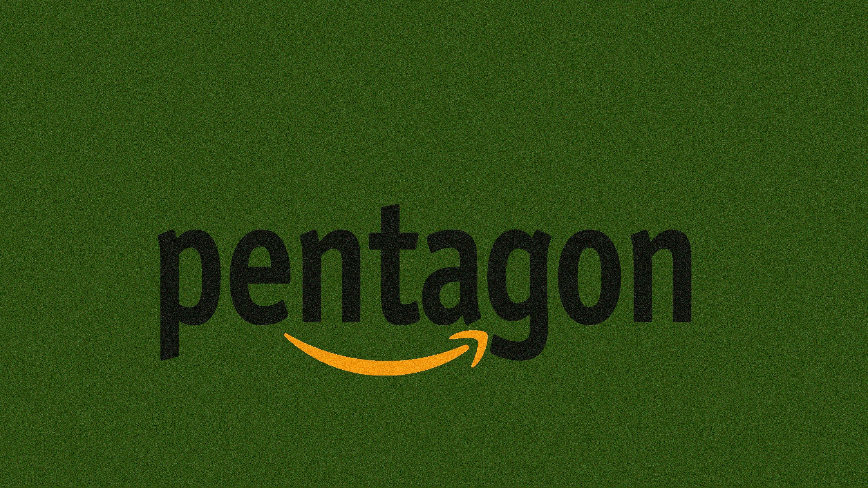 Yellow and Green Pentagon Logo - Everybody Immediately Knew That It Was for Amazon”: Has Bezos Become ...