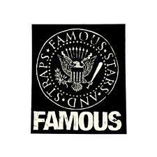 Famous Family Logo - Famous Stars Straps Gangster Family Logo Skate Board Sticker 5