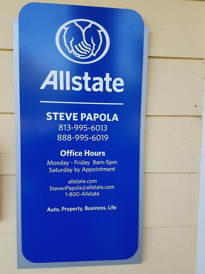 Allstate Old Logo - Allstate | Car Insurance in Lutz, FL - Steven Papola