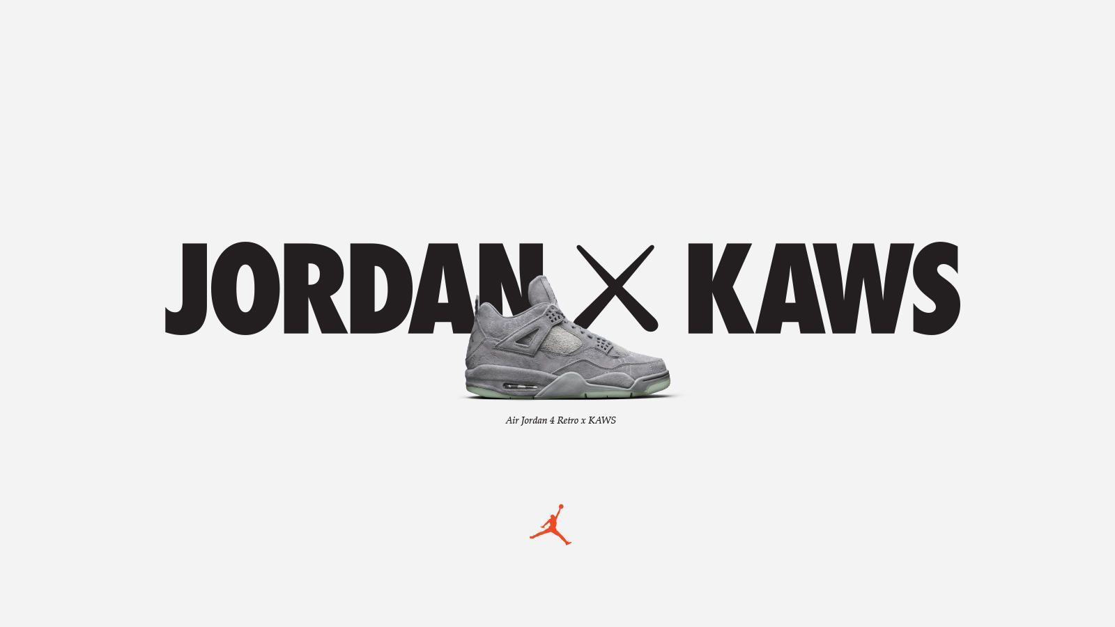 Kaws and Jordan Logo - Inside the Air Jordan IV: The Perfect Style for Summertime Hustle