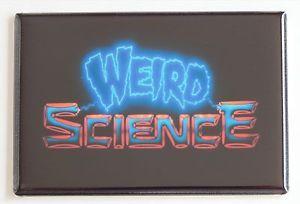 Weird Science Logo - Weird Science Logo FRIDGE MAGNET (2 x 3 inches) movie poster