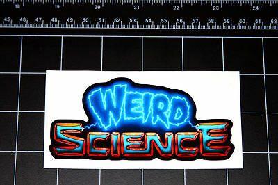 Weird Science Logo - WEIRD SCIENCE MOVIE logo style decal / sticker 80's comedy john