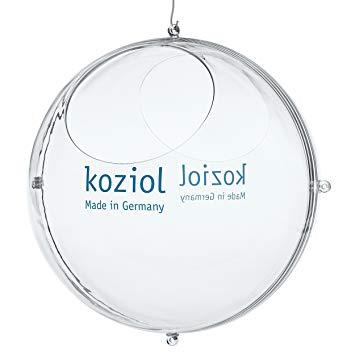 Circle Sphere Logo - Koziol Orion, Hanging Display, Decorative Sphere, Transparent