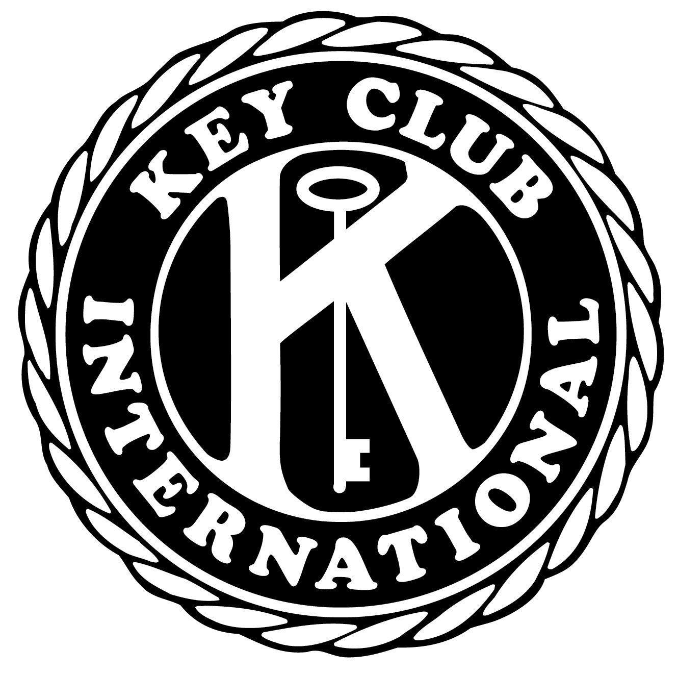 Seal Black and White Logo - Key Club seal