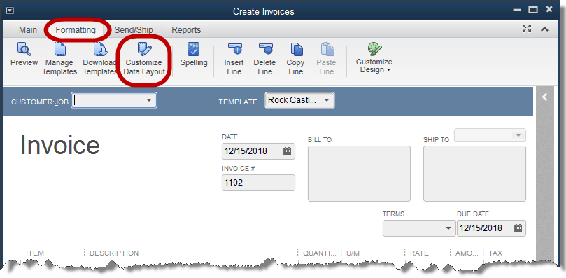 Quick Books Logo - QB Power Hour | Add a Logo to Your QuickBooks Invoices