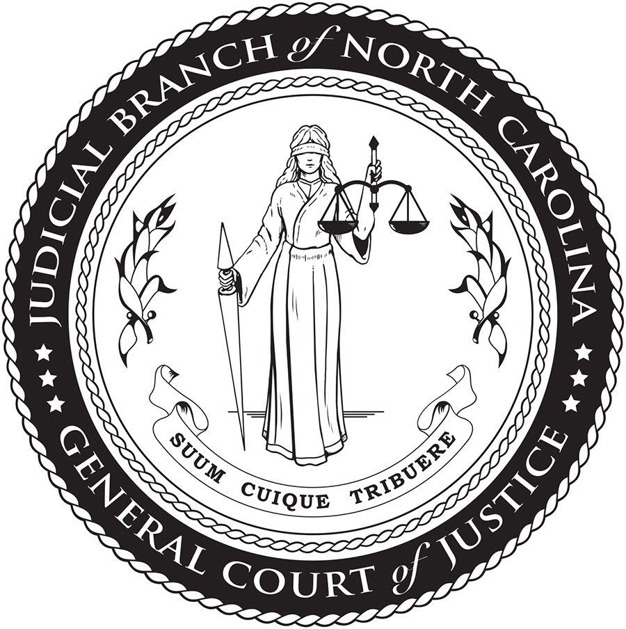 Seal Black and White Logo - Judicial Branch Seal and Branding Guidelines. North Carolina