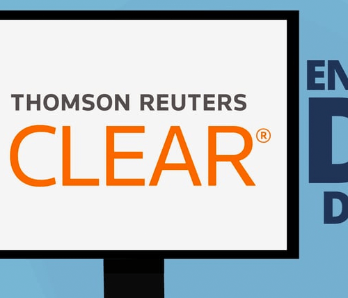 Reuters Clear Logo - FinScan and CLEAR Software Product Video by Orionvega